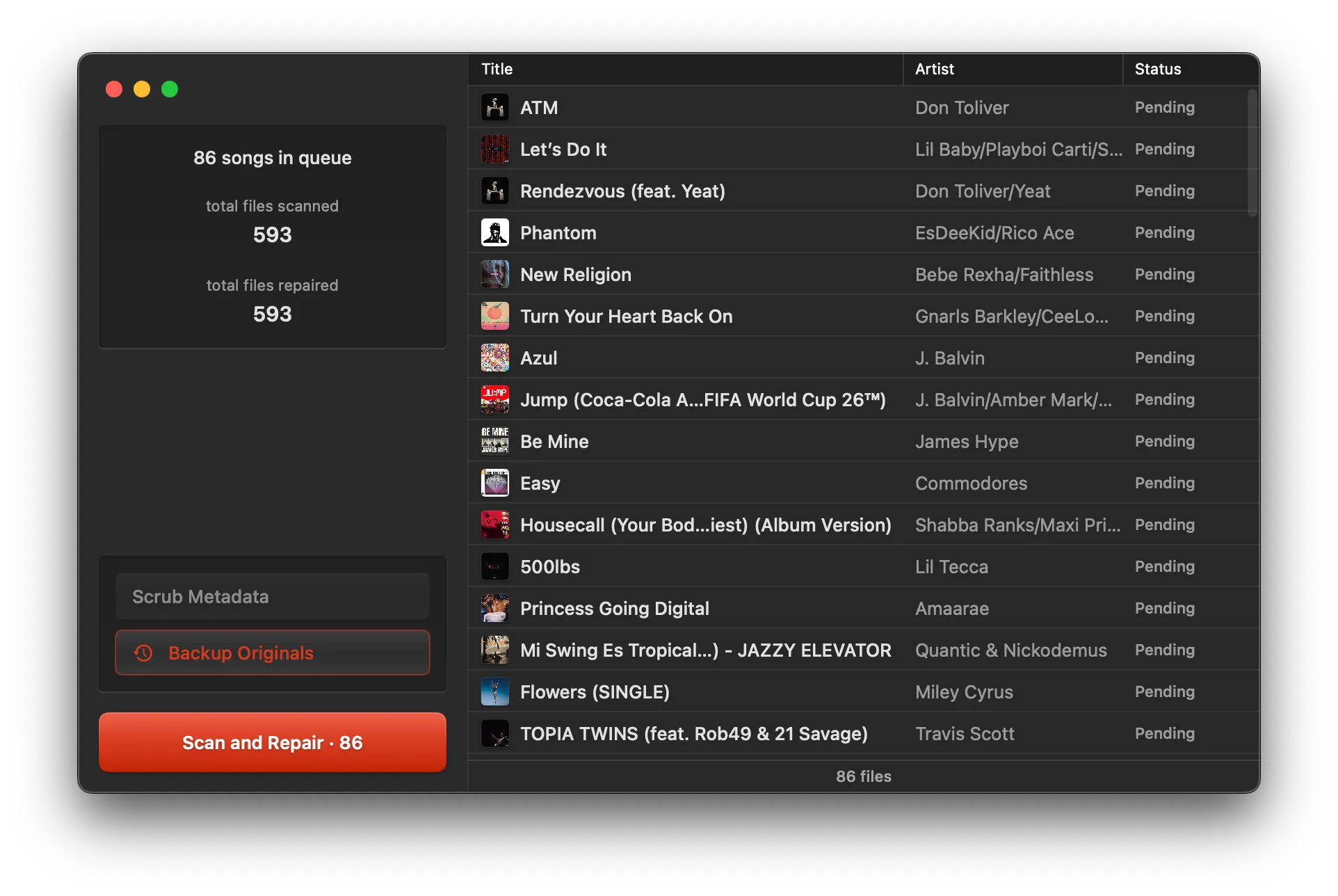 3vise — Serato DJ library scan-and-repair app