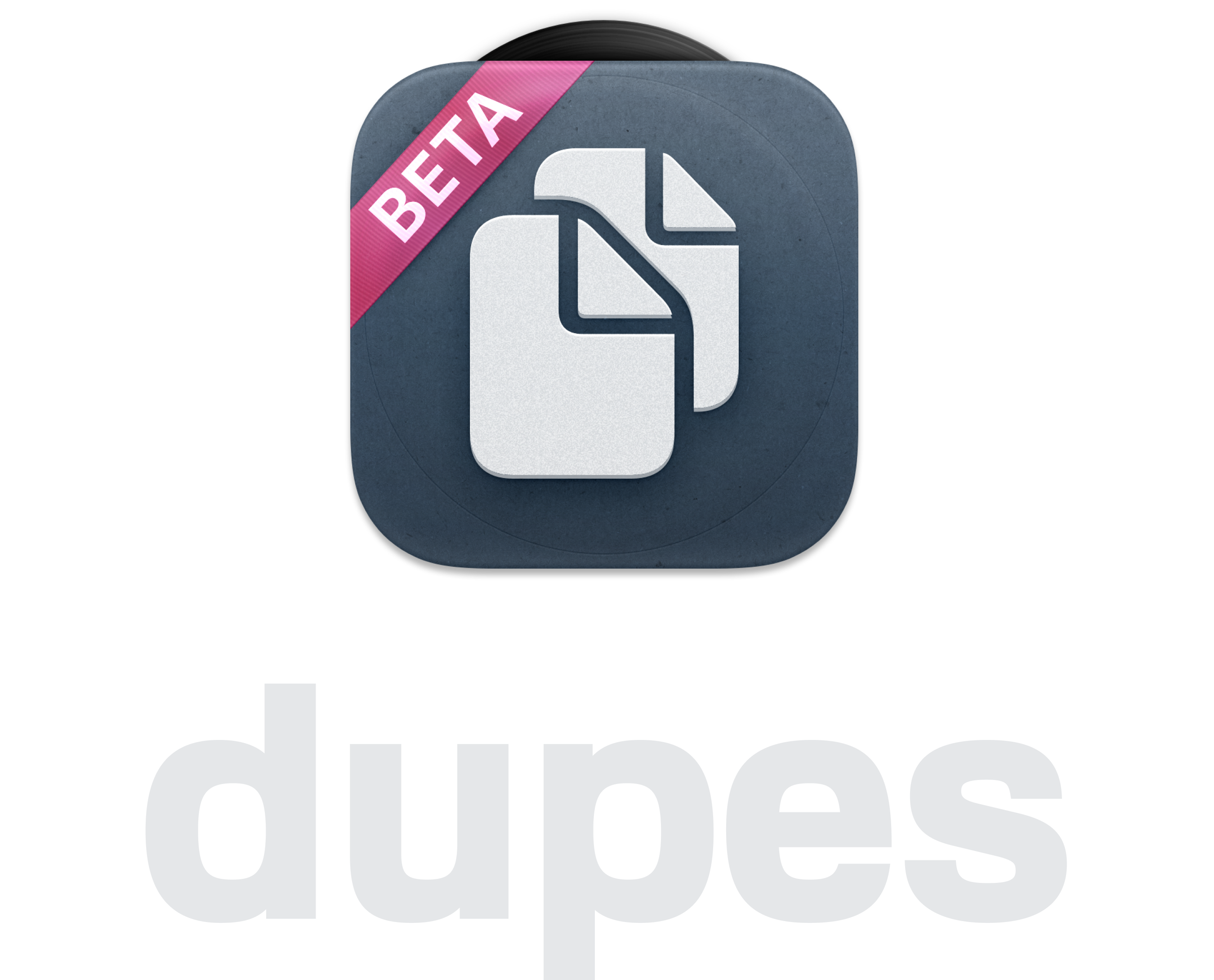 dupes icon + wordmark